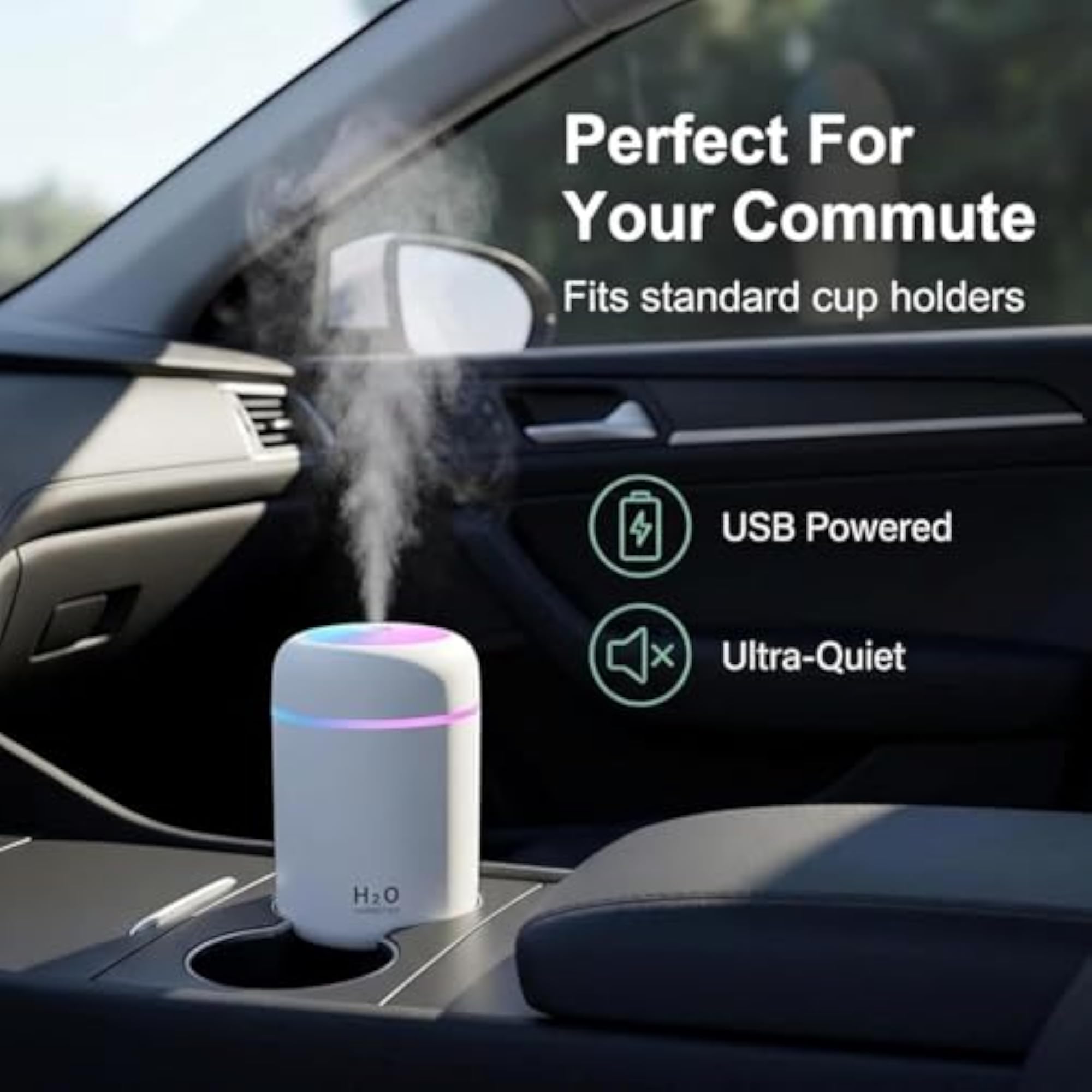 300ML Essential Oil Diffuser & H2O Humidifier
